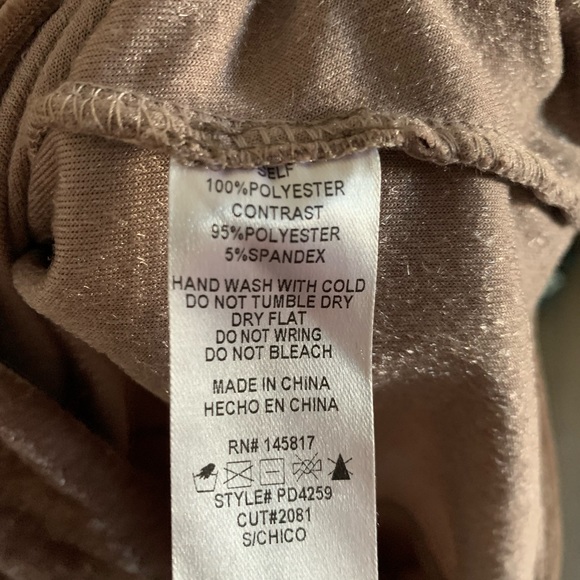 Windsor Velour Deep Plunge Scrunch Dress - Picture 4 of 5